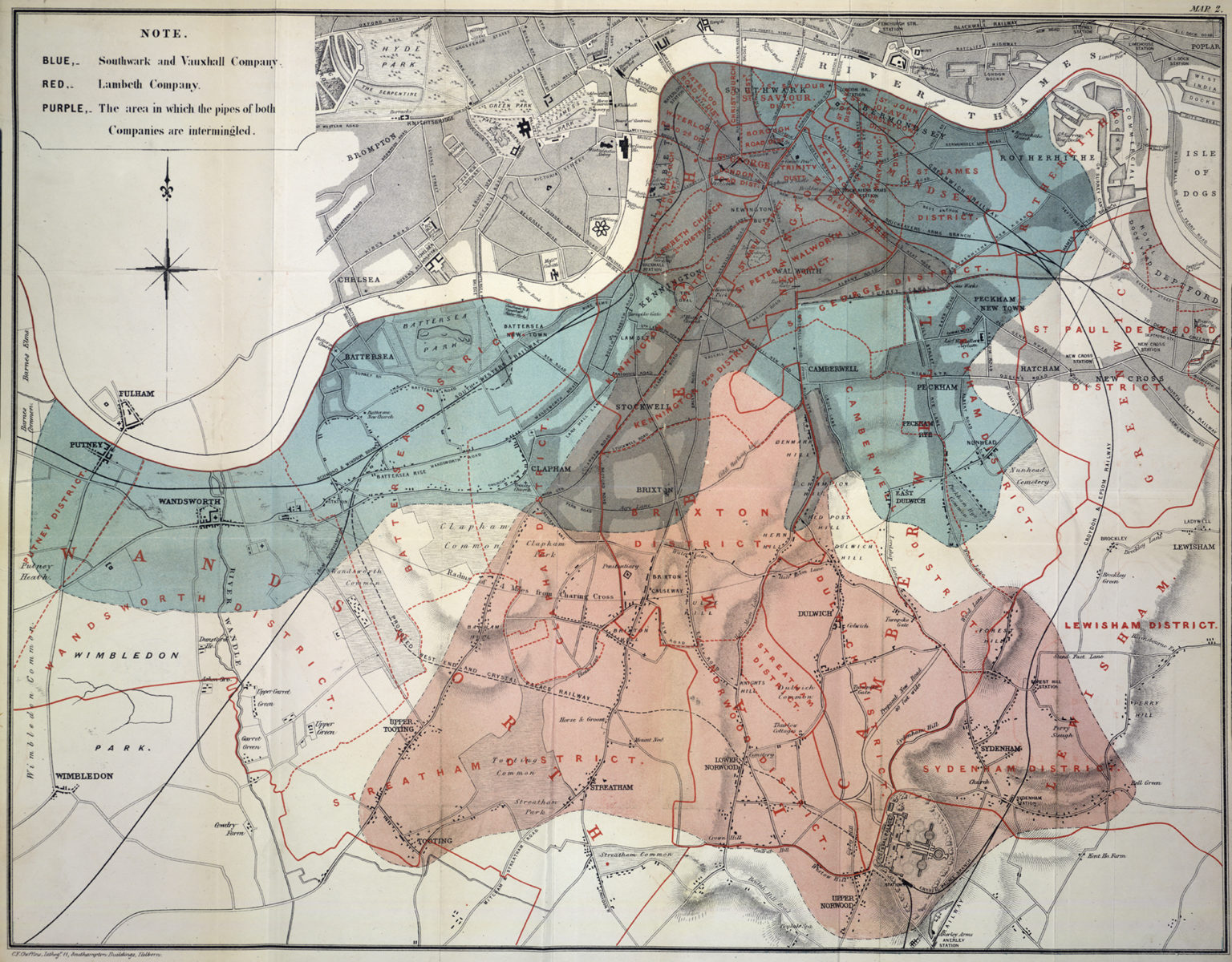 John Snow’s Cholera Maps  Cooper Hewitt, Smithsonian Design Museum